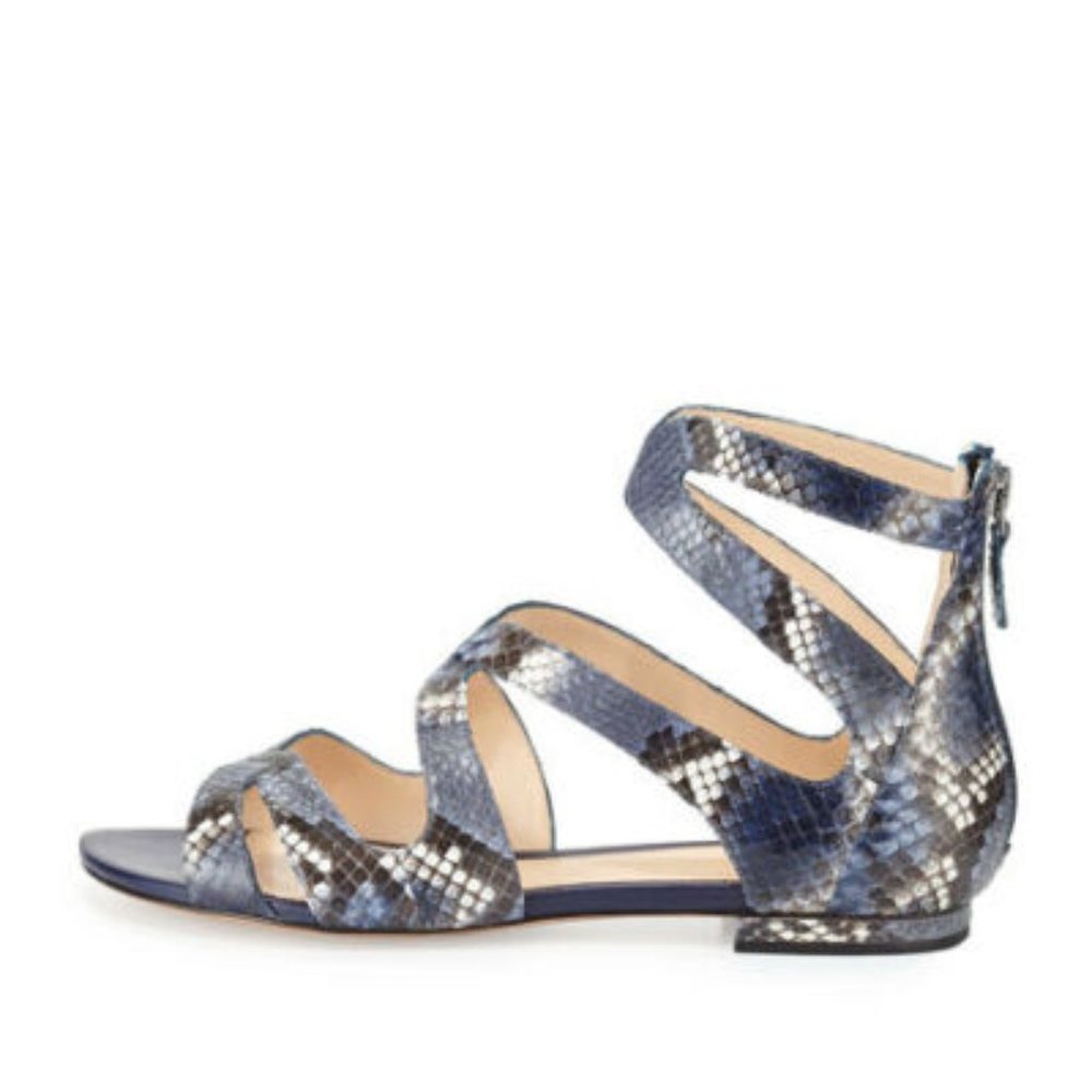 Alexandre Birman Felicie Python Caged Sandal 41 - image 2